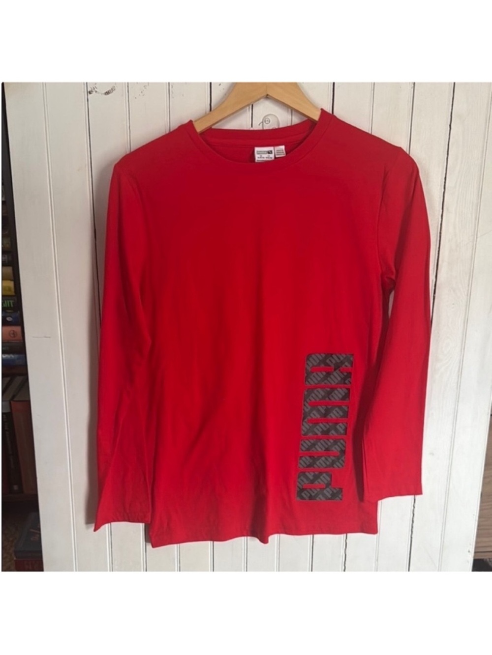 Puma Long Sleeve T-Shirt Red Size XL